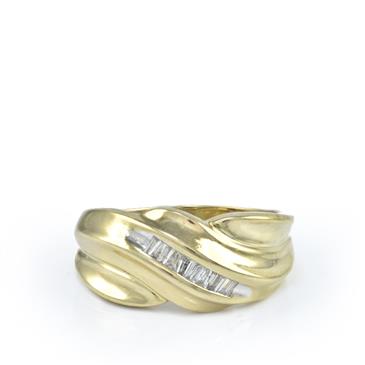 generic Diamond Band in 14kt Yellow Gold