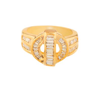 Forever Diamonds Baguette Diamond Ring in 14kt Gold