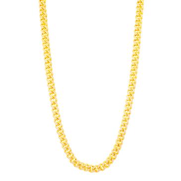 Forever Diamonds Cuban Link CZ Chain in Silver
