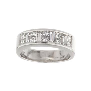 Forever Diamonds Diamond Band in Platinum