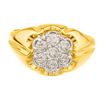 Forever Diamonds Diamond Cluster Ring in 14kt Gold