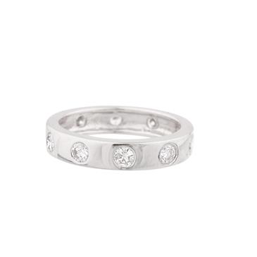 Forever Diamonds Diamond Eternity Band in 14kt White Gold