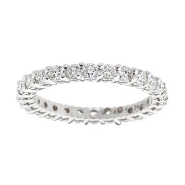 Forever Diamonds Diamond Infinity Band in Platinum