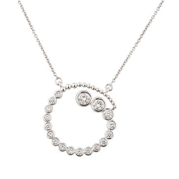 Forever Diamonds Diamond Journey Pendant in 14kt White Gold