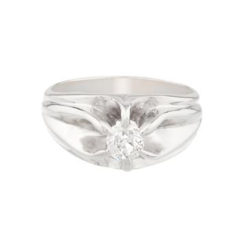 Forever Diamonds Diamond Pinky Ring in 14kt White Gold