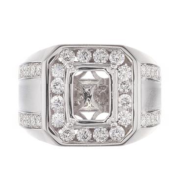 Forever Diamonds Diamond Ring Setting in 18kt White Gold