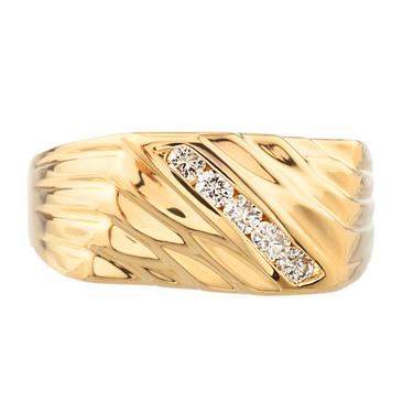 Forever Diamonds Five Stone Diamond Ring in 14kt Gold