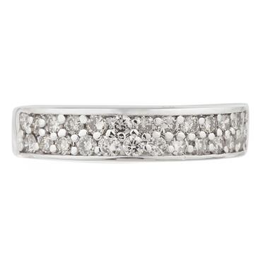 Forever Diamonds Round Diamond Ring in 14kt White Gold