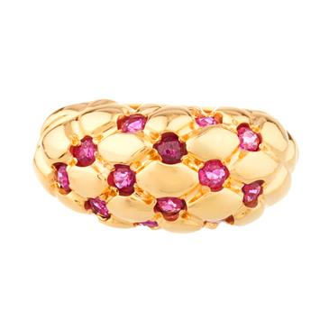 Forever Diamonds Ruby Ring in 14kt Gold