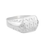 Forever Diamonds "DAD" Ring in 10kt White Gold