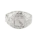 Forever Diamonds "NY Rangers" Ring in 14kt White Gold