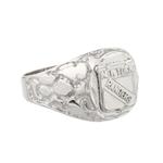 "NY Rangers" Ring in 14kt White Gold