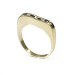 Blue Sapphire Diamond Ring in 14kt Gold