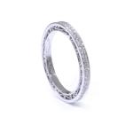 Round Cut Diamond Eternity Band in 18kt White Gold