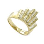 Diamond Crown Ring in 14kt Gold