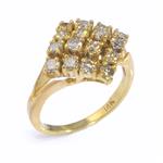 0.75ct TDW. Diamond Ring in 14kt Gold