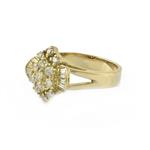 Diamond Blossom Ring in 14kt Gold