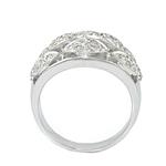 Vintage Diamond Ring in 18kt White Gold