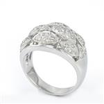 Vintage Diamond Ring in 18kt White Gold