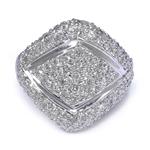 1.50ct TDW. Diamond Ring in 18kt White Gold