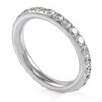 1.59ct Diamond Eternity Band in 18kt White Gold