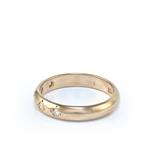 Five Stone Diamond Band in 14kt Rose Gold