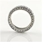 2.39CT TDW. Diamond Anniversary Eternity Band in 14kt White Gold