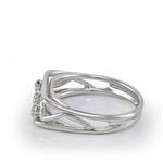 Five Stone Diamond Ring in 14kt White Gold