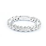 1.51CT TDW. Diamond Eternity Band in 14kt White Gold