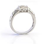 Diamond Ring in 14kt Frosted White Gold