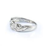 Diamond Infinity Band in 14kt White Gold