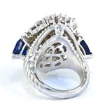 Diamond Cluster Ring in 14kt White Gold