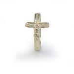 Crucifix Ring in 14kt Yellow Gold