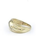 Diamond Band in 14kt Yellow Gold