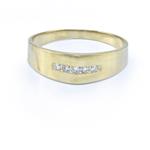 Forever Diamonds Diamond Wedding Band in 14kt Yellow Gold