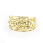 Forever Diamonds Diamond Ring in 14kt Yellow Gold