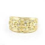 Diamond Ring in 14kt Yellow Gold