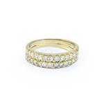 Forever Diamonds Diamond Wedding Band in 14kt Yellow Gold