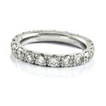 Diamond Eternity Band in 18kt White Gold