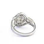 2.60ct TDW. Diamond Engagement Ring in 18kt White Gold