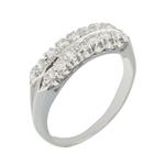 Antique Diamond Wedding Band in Platinum