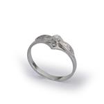 Antique Promise Ring in 14kt White Gold