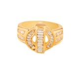 Baguette Diamond Ring in 14kt Gold