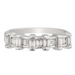 Forever Diamonds Baguette Diamond Ring in 18kt White Gold