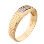 Baguette Diamond Wedding Band in 14kt Gold