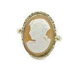 Cameo Ring in 14kt Gold