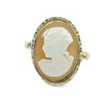 Cameo Ring in 14kt Gold