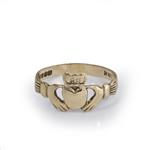 Forever Diamonds Claddagh Ring in 14kt Gold