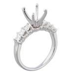 Forever Diamonds Classic Diamond Setting in 18kt White Gold