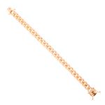 Cuban Link CZ Bracelet in Silver